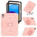 Butterfly Case with Pen Slot for iPad-PRO11(5th,4th,GEN,2024,2025,2026)-PINK - Image 3