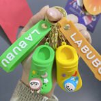 Keychain Labubu Shoe Yellow - Image 3