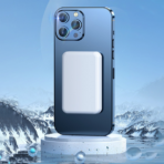 Cell Fashion USA PQ16 Magnetic Wireless Power Bank (Black) (10000 MAH) - Image 2