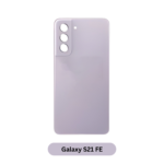 Back Glass with Camera Lens and Adhesive for Samsung Galaxy S21 FE Lavender