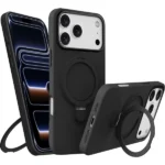 Core 360 Grip Magsafe Silicone Case For iPhone-17-Black