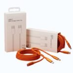 Ap.No Logo Super-Fast iPhone Cable C to C (3ft) Orange - Image 2