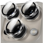 Camera Lens Tempered Glass Ring for iPhone 17 Pro / 17 Pro Max Clear