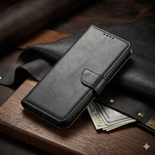 Axis Wallet Case For Samsung-S26plus-Premium Black