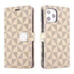 Axis Wallet Case For Iphone-17promax-Tringle Bige