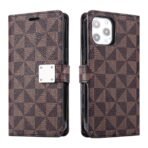 Axis Wallet Case For Iphone-17promax-Tringle Brown