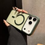 Nexus matte magsafe case for iphone-11-dark green