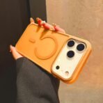 Nexus matte magsafe case for iphone-17promax-orange