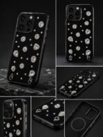 Hello Lux Black Gemstone Case For iPhone 17 Pro Max