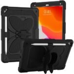 Butterfly Case with Pen Slot for iPad-AIR11"(2024,2025,2026)-BLACK