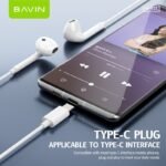 Bavin Compatible Applicable plug-Type C Headfone