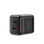 Bavin Super Fast Combo Charger (20W)USB&Type C Dual Port C to C Cable-White - Image 8