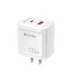 Bavin Super Fast Combo Charger (20W)USB&Type C Dual Port C to C Cable-White - Image 5