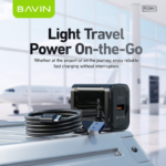 Bavin Super Fast Combo Charger (20W)USB to Lighting Cable-Black