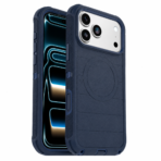 Defender Magsafe With Belt Clip for iPhone-17/18 Pro Max- New Blue